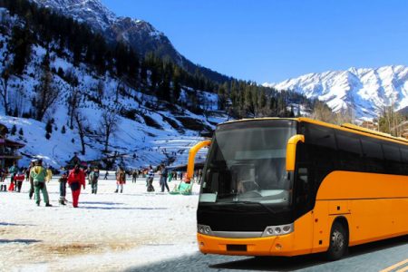 Manali Tour By Volvo Bus