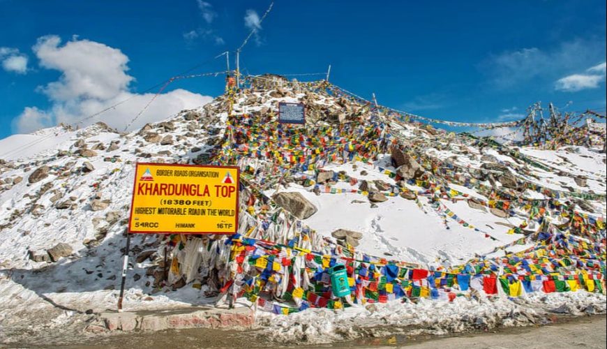 7 Days & 6 Nights Adventurous Ladakh Group Tour Package